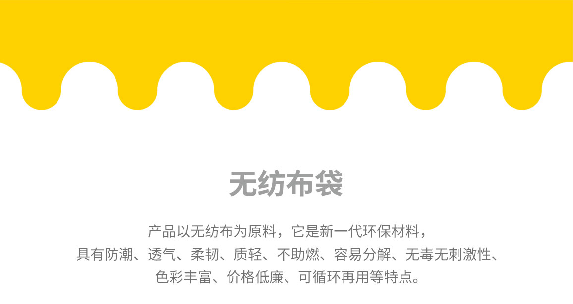 河北省无纺布袋常用类型